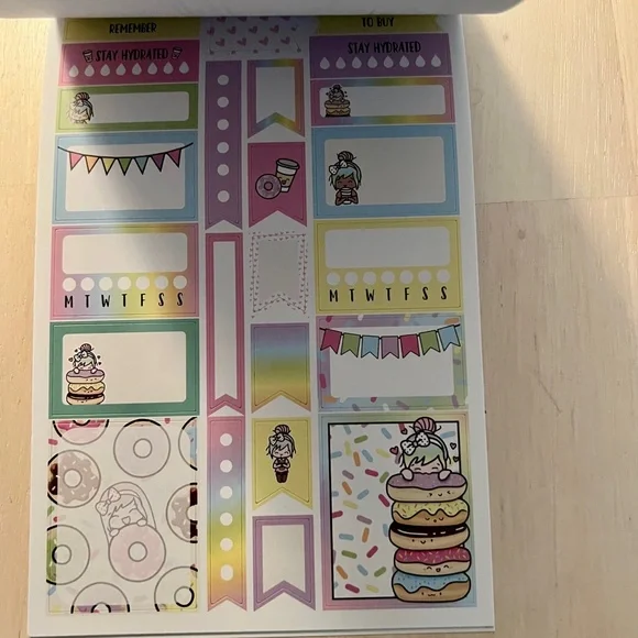 Shine Sticker Studio Weekly Sticker Kit - Picture 4 of 8